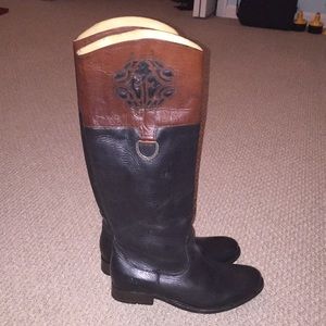 Frye Melissa Logo Boots